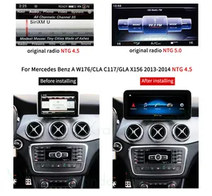 Krando 10.25 "Android-Autonavigatie Voor Mercedes Benz Een W176 Cla C117 Gla X156 2012 - 2020 Qualcomm Multimedia Ingebouwde Dsp