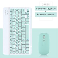 Ultra ince mini bilgisayar, cep telefonu, tablet, dizüstü bilgisayar, klavye, fare seti, kablosuz klavye, şarj edilebilir, sessiz