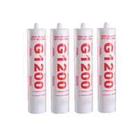 Scellant en silicone RTV acétique, adhésif en silicone RT, colle de calfeutrage multi-usages pour la construction