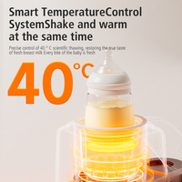 Chauffe-lait et mélangeur électrique professionnel pour lait maternel, contrôle intelligent de la température, minuterie, stérilisation avec fonction agitateur de lait