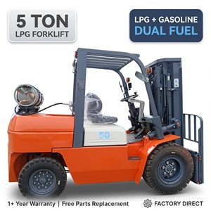 EPA CE 3 <strong>T</strong> 5T 7T 8T LPG Gasoline Dual Fuel Forklift Nissan Isuze Xinchai Engine Warehouse Factory LPG Forklift Truck Lifting 8m - Product Image 1