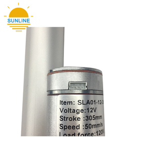 Sla01 tuyến tính điện Thiết bị truyền động 220V 12V 24V 48V với bộ mã hóa tải forcr 120N tốc độ 50 mm/giây đột quỵ 305 mét IP54/IP65 - Product Image 4