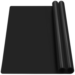 Tappetino in Silicone Nero 27,8*38cm Spessore 1mm per Artigianato, Stampi per Gioielli in Resina, Protezione per Piano di Lavoro, Tovaglietta da Tavola - Product Image 1