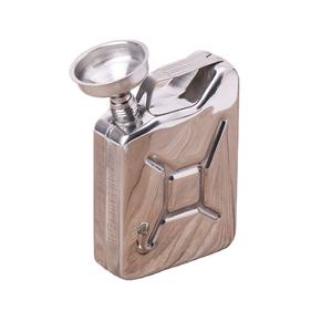 กระติกน้ำทรงกระป๋องทำจากสแตนเลสพร้อมกรวยสำหรับใส่ของทรงกระป๋องทำจากเจอร์รี่คลาสสิกขนาด5ออนซ์ทำจาก18/8 - Product Image 1