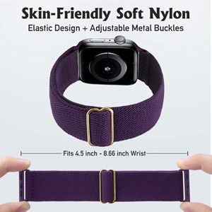 Vente populaire Nylon tressé intelligent et durable de luxe pour femmes Sport Nylon léger et respirant pour la série <span class=keywords><strong>Apple</strong></span> Watch Band - Product Image 5