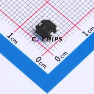 YTS1H0050AMG00 Tactile <b>Switch</b> SMD-4P,5.2x5.2mm <b>Switch</b> Single Pole Single Throw Round Button 1N Vertical Mount - Product Image 2
