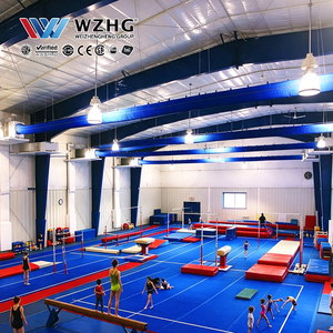Edificio de Estructura de Acero para Entrenamiento de Gimnasia en Interiores para Centros Deportivos y Entrenamiento Deportivo Durante Todo el Año - Product Image 1