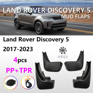 Garde-boue pour Discovery 5 21-24mm en matériau PPTPR noir, déflecteurs de voiture - Product Image 3