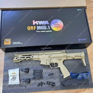 ปืนของเล่นไฟฟ้า <span class=keywords><strong>KWA</strong></span> QRF 7MM ยิงลูกซอฟท์ ปลอดภัย สำหรับเล่นเกม CS กิจกรรมกลางแจ้ง ฝึกซ้อม ของขวัญวันเกิด - Product Image 3