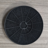Filtre à charbon actif rond de haute qualité pour hotte de cuisine IDEA Factory, filtre à graisse pour hotte de cuisine