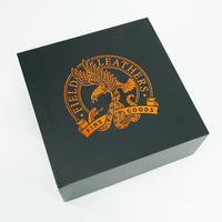 Boîte cadeau personnalisée avec impression sur carton rigide, logo et marquage à chaud, pour marque