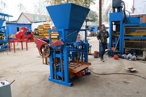 Kaidong QT4-45 מכונה לבנה שלובים מלט ביצוע מכונות בלוק חלול מכונה למכירה - Product Image 4