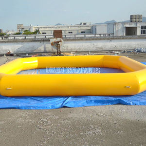 Vente chaude 0.9mm Jaune PVC Piscine Gonflable Pour Le Jeu De L'eau, Piscine Gonflable Pour Parc - Product Image 3