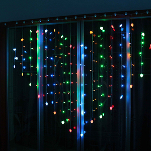 LED love Light String Remote Dimming Battery USB Wedding Plug Festive Christmas Atmosphere Decorative Lights