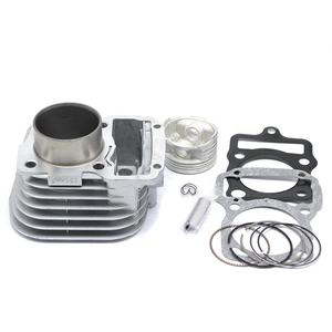 Sclmotos OEM 12100 <span class=keywords><strong>kga</strong></span> 900 56.5MM ชุดกระบอกสูบรถจักรยานยนต์ CG125พร้อมปะเก็นกระบอกสูบและลูกสูบเหล็กสีเงิน - Product Image 3