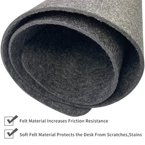 Nouveau <span class=keywords><strong>tapis</strong></span> <span class=keywords><strong>de</strong></span> <span class=keywords><strong>souris</strong></span> antidérapant en <span class=keywords><strong>feutre</strong></span> pour bureau, taille personnalisée - Product Image 3