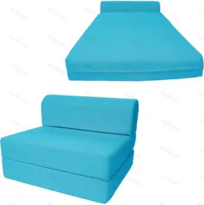 Toptan yatak katlanabilir yatak topper kanepe sipariş online tek boyutlu lateks jel bellek köpük sünger katlanabilir yatak