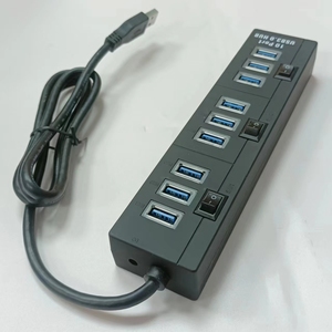 Vente chaude transfrontalière tout nouveau cordon d'alimentation 1M USB 3.0 <span class=keywords><strong>hub</strong></span> 10 ports - Product Image 5