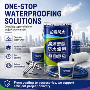 Polyurea <strong>Waterproof</strong> Coating <strong>Spray</strong> Two Component Fast Curing Waterproofing <strong>Material</strong> for Roof Concrete Basement Pool - Product Image 4