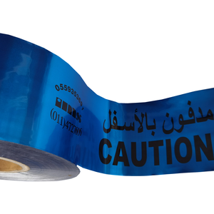 Mới đến thời tiết kháng ngầm thám tử nhôm lá loại chướng ngại vật Băng cảnh báo băng không dính 3 chiều rộng 4 triệu - Product Image 5