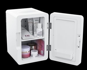 Mini Refrigerador de Belleza para el Cuidado de la Piel, Refrigeradores Pequeños para Hotel, Portátil, con Luz LED, Mini Refrigerador Cosmético para Maquillaje con Espejo - Product Image 4