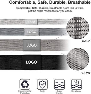 Set Van 4 Katoenen Stof Lange Weerstand Workout Bands Custom Logo Pull-Up Assistentie Oefenbanden - Product Image 2