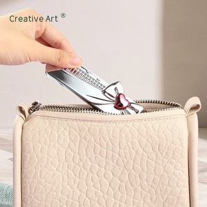 OEM di lusso pieghevole pettine pieghevole spazzola a pettine Mini portatile pieghevole da viaggio piccole dimensioni pettini da donna - Product Image 5