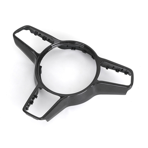 Revêtement de volant en fibre de carbone brillant pour <span class=keywords><strong>Porsche</strong></span> 991 991.2 Gt3 <span class=keywords><strong>911</strong></span> 992 987 Cayenne 958 Boxster 718 Cayman Macan Taycan - Product Image 3