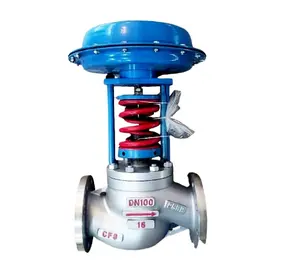 Nuzhuo Manufacturer Ball Valve Product DN100 Self-regulating Pressure 2-way Control Valve With Cast Steel/CF8
