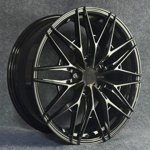 Rines de Lujo Premium de 19 Pulgadas 5x112 para Autos de Pasajeros, Rines de Aleación de Aluminio T6-6061 Forjados, 5 Orificios, Color Negro Brillante, para BMW - Product Image 2