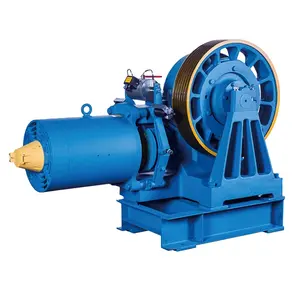 Elevator traction motor 3000kg grared electric residential lift motor