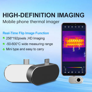كاميرا محمولة لإضاءة الليلية وتصوير بالأشعة تحت الحمراء وقياس درجة الحرارة بدقة عالية للتصوير الحراري عبر الهاتف المحمول - Product Image 3