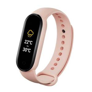 Bracelet intelligent B11 QW66 avec bracelet en silicone, accéléromètre en plastique, écran tactile, moniteur de fréquence cardiaque, de pression artérielle, de sommeil et d'oxygène sanguin - Product Image 6
