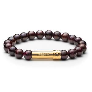 <b>Red</b> Garnet Mantra Secrect Message Beads <b>Bracelet</b> <b>Bracelet</b> Gift for Friend Change Messaage - Product Image 2