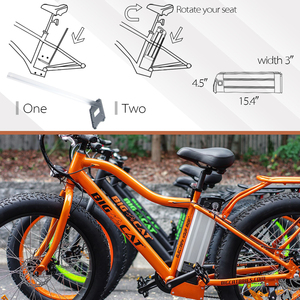 Batterie de vélo électrique Silver Fish E-Bike 24v 36v 48v 10ah 15ah 17.5ah 20ah 25ah 1000W Lithium-ion <span class=keywords><strong>18650</strong></span> Pack de batterie pour vélo électrique - Product Image 6