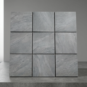 Azulejos de Porcelana con Aspecto de Piedra Granito Country Antracite de 600x1200mm para Hoteles, Villas y Exteriores, Resistentes para Pisos Exteriores - Product Image 1
