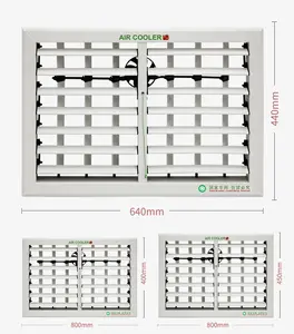 Ar cooler gill ventilação motorizada