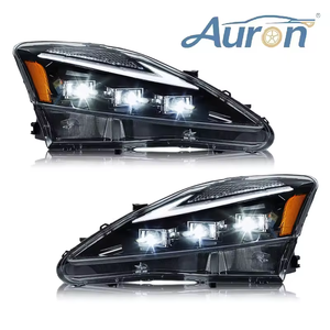 ไฟหน้า LED เลเซอร์สองสี AURON รุ่นใหม่ ความสว่างสูง 6000K 12V 36W สำหรับ Lexus IS ปี 2006-2012 ชุดอัพเกรด - Product Image 1