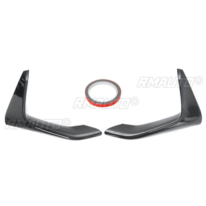 F83 Car Side Skirt Lip Front Bumper Lip <b>Splitter</b> Spolier Winglet Aprons Guard for BMW F80 M3 2014-2019 F82 F83 M4 2015-2020 - Product Image 2
