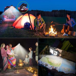 Luce <span class=keywords><strong>solare</strong></span> <span class=keywords><strong>giardino</strong></span> Clip Wireless portatile recinzione parete Garage Patio esterno 3 modalità di sicurezza senza fili faretto di sicurezza - Product Image 6