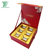 Boîtes d'emballage cadeaux OEM double couche de luxe en papier personnalisé pour dates du Ramadan Boîtes de dattes en chocolat Boîtes pour dattes