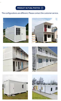 Maison conteneur sécurisée pliable et extensible de 20 pieds et 40 pieds, maisons préfabriquées avec structure préfabriquée, maison mobile de luxe, mini-maison