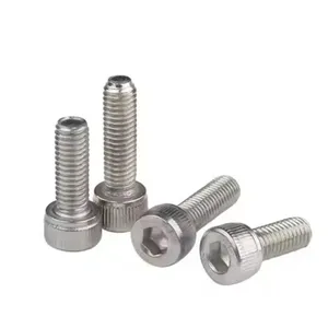 Stainless Steel Metric Thread Flat Head Hexagon Socket Set Screws Without Head steel socket head screws