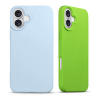 Coques de téléphone portable en silicone liquide transparentes, imperméables, personnalisées, couleur bronzée, pour 16 SAM S24 Snap-On