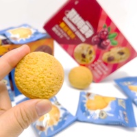 Snacks en vrac : Chips croustillantes d'œuf et de noix de coco, biscuits croustillants avec emballage individuel