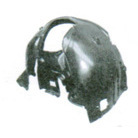 Revestimiento Interior para Guardabarros Delantero de Plástico Negro para BMW Serie 5 E60 2006-2007, Pieza de Repuesto - Product Image 1