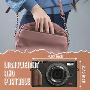 16K <span class=keywords><strong>digital</strong></span> zoomHandheld DSRL Yutobe Vlog Wbecam videocámara vintique retro 4K cámara <span class=keywords><strong>digital</strong></span> para <span class=keywords><strong>fotografía</strong></span> - Product Image 3