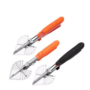 Industrial Angle <b>Shear</b> Adjustable 45 To 135 Degree Stainless Steel Blade Red Handle Multi Purpose Cutting <b>Tool</b> - Product Image 5