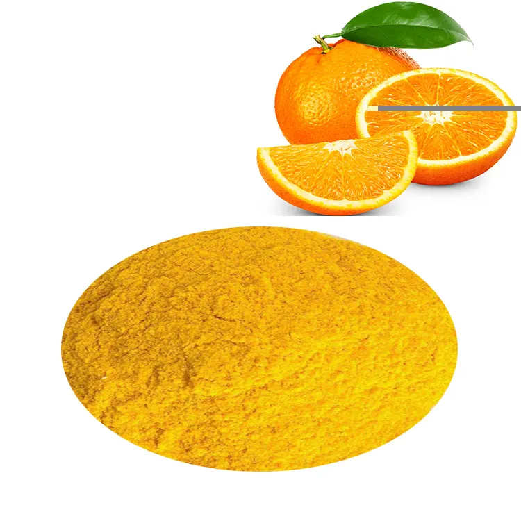 Ebos ISO 100% ピュアインスタントフレーバーオーガニックオレンジドリンクパウダーフリーズドライオレンジジュースコンセントパウダーオレンジパウダー