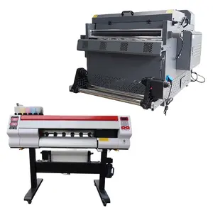 Camiseta digital Textil Dtf Máquina de impresión Calor Pet Film 60cm Dtf Impresora con 2 cabezales